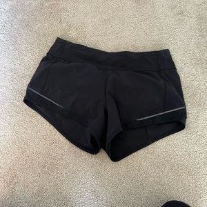 Lululemon mesh running shorts
